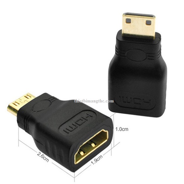 Đầu nối (mini) HDMI thẳng